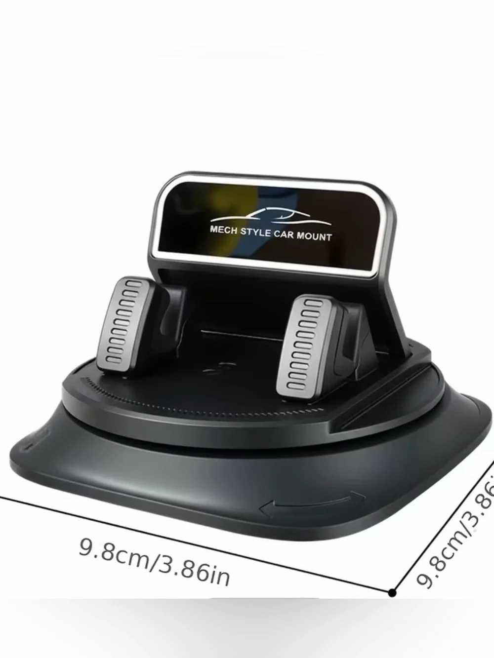 Universal 360° Car Dashboard Phone Holder Stand Anti-Slip Cell Phone Mount New